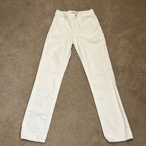 Zara White Jeans